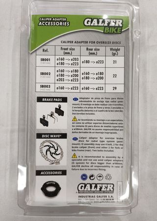 Adaptador Galfer SB002 PM-PM +20