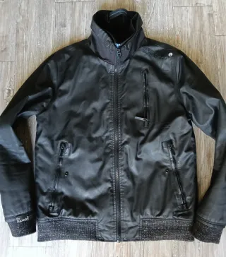Superdry Bomber Uomo Tg XL Nero