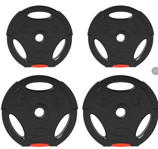 Discos Pesas 2x5kg + 2x2,5kg