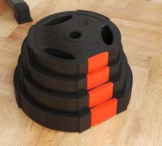 Discos Pesas 2x5kg + 2x2,5kg