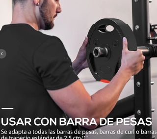 Discos Pesas 2x5kg + 2x2,5kg