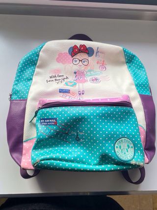 Set Mochila, Macuto y Neceser Minnie Mause.