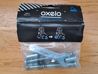 Patines, Casco y Protecciones Oxelo PLAY5 Niña