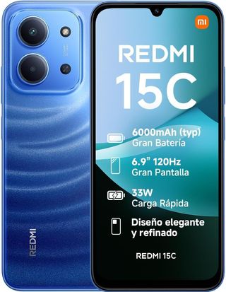 Xiaomi Redmi 15C 128GB Azul Nuevo
