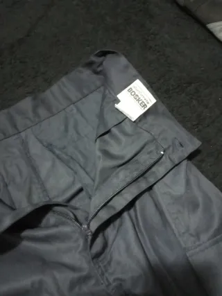 Pantalón de trabajo azul oscuro/gris