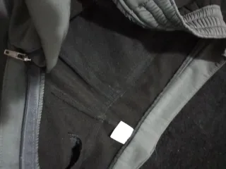 Pantalón de trabajo azul oscuro/gris