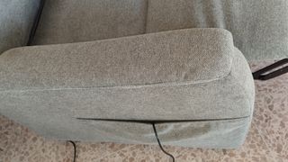 Sillón Relax Eléctrico Elevador Nuevo COLOR PIEDRA