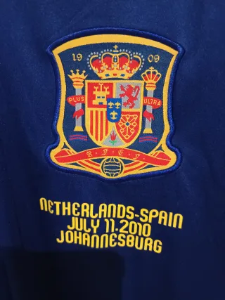 Camiseta España Final Mundial 2010 talla XL