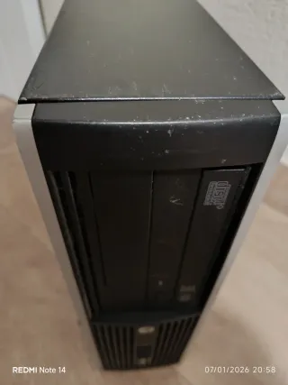 Torre HP Negra/Plateada