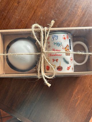 Tazza Natale + Palla Ceramica