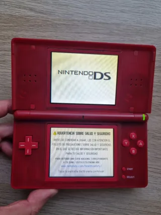 Consola Nintendo DS Lite Roja