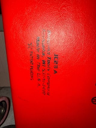 Camilla Taller Mecánico Snap-on Roja