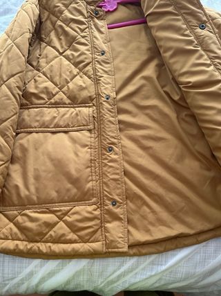 Cazadora acolchada  marrón niño
