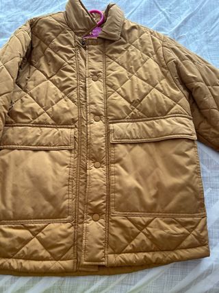 Cazadora acolchada  marrón niño