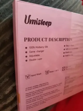 Nuevo Gorro de seda dormir PRECINTADO color negro