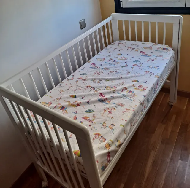 Cuna blanca madera Zara Home