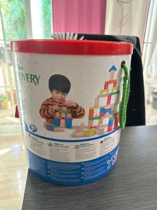 Bloques de madera para construcción