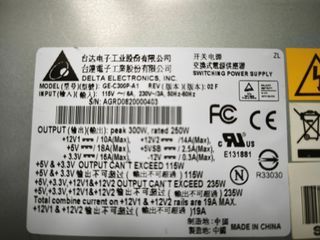 Fuente de Alimentación PC Antigua