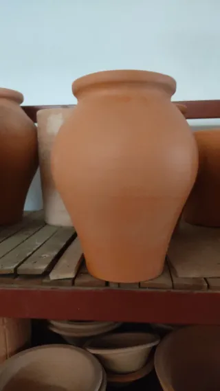 Tinaja grande de barro