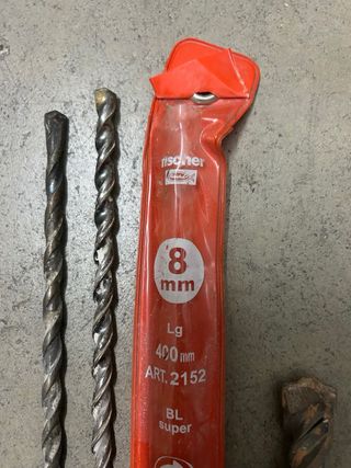 Lote de brocas para martillo SDS