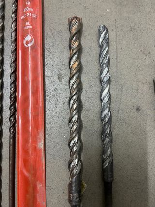 Lote de brocas para martillo SDS