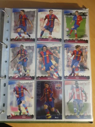 Fichas La Liga 2009 - Álbum y + 190 cromos