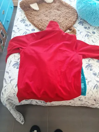 Chaqueta Adidas Roja y Azul