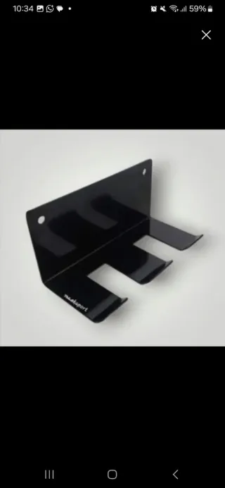 Soporte de barras pared CrossFit