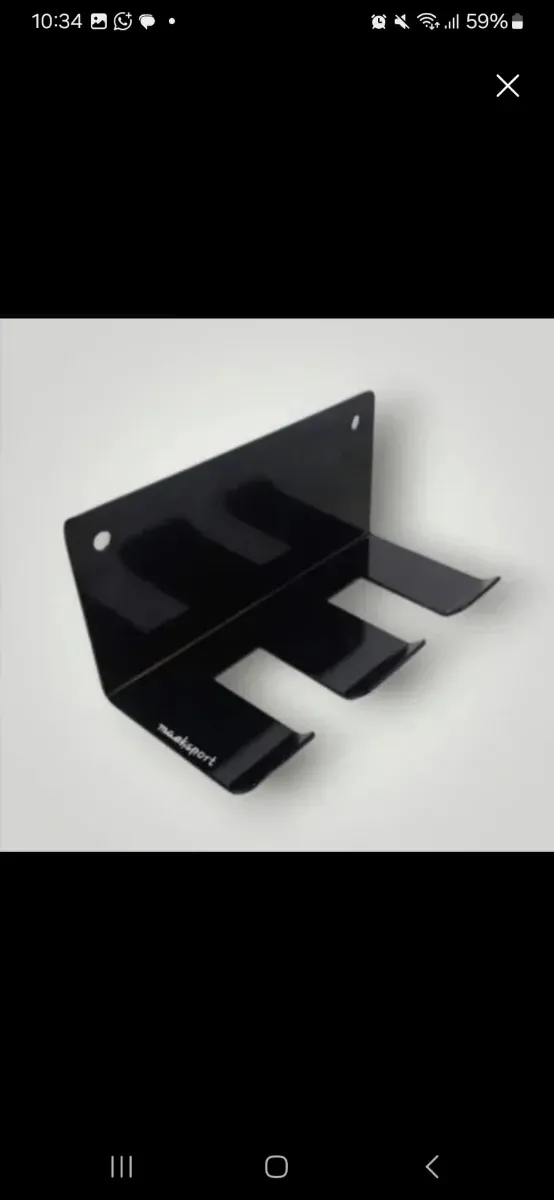 Soporte de barras pared CrossFit