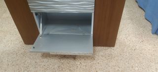 Mueble recibidor madera con espejo nuevo EXPO,HUEL