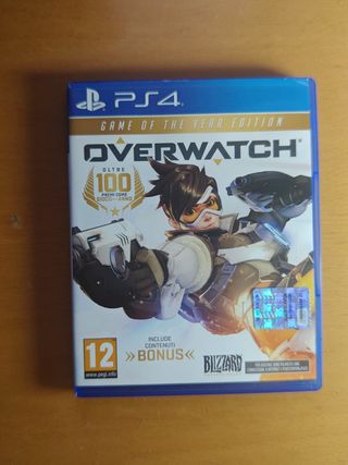 Overwatch Game of the Year PS4