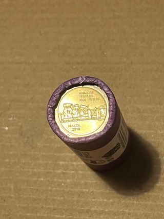 Moneda 2€ Malta 2018 Templos Mnajdra