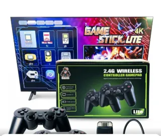 Consola Retro Game Stick Lite + Mandos Nuevos