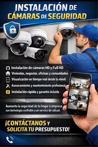 Instalación de cámaras