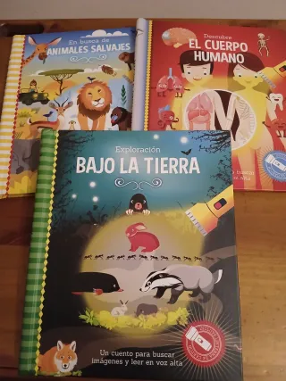 EN BUSCA DE ANIMALES SALVAJES.(LIBRO CON LINTERNA)