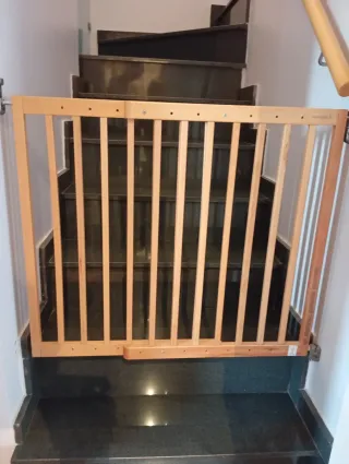 Valla Escalera Ajustable Madera
