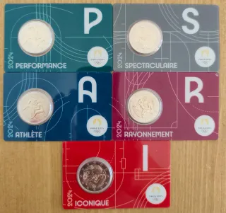 Moneda Francia París 2024 JJOO