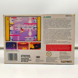 Disney's Aladdin – Nintendo SNES – PAL GIG ITA