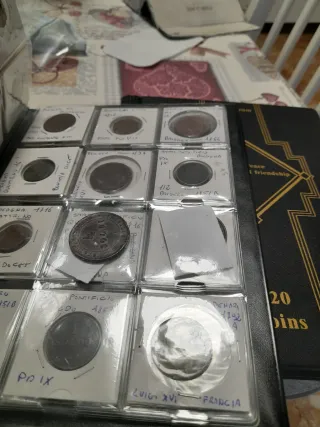 Album per catalogare monete in oblò più 50 oblò