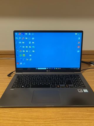 LG gram 15.6” Ultra-Ligero Táctil Gris/Plata