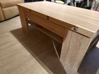 Mesa plegable madera y metal