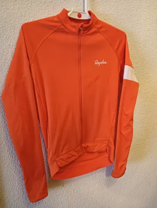 Maillot Rapha Core Thermal Naranja. Talla XS.