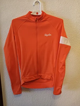Maillot Rapha Core Thermal Naranja. Talla XS.