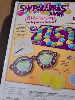 Sin Palabras Junior Juego de Mesa Goliath