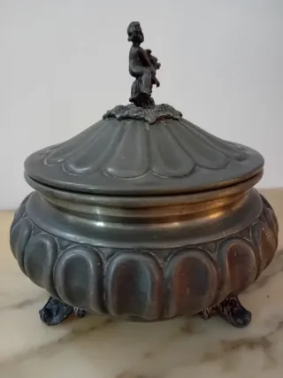 Portagioie in peltro