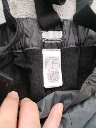 Pantalón de nieve infantil talla 10