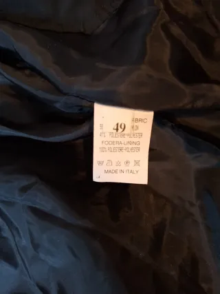 Cappotto donna nero con pelliccia vera