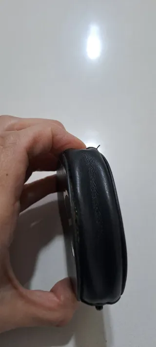 Monedero de piel Dior negro y dorado