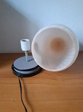 Lámpara Cristal Murano Espiral