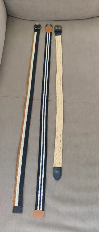 Set di 3 cinture per bambini